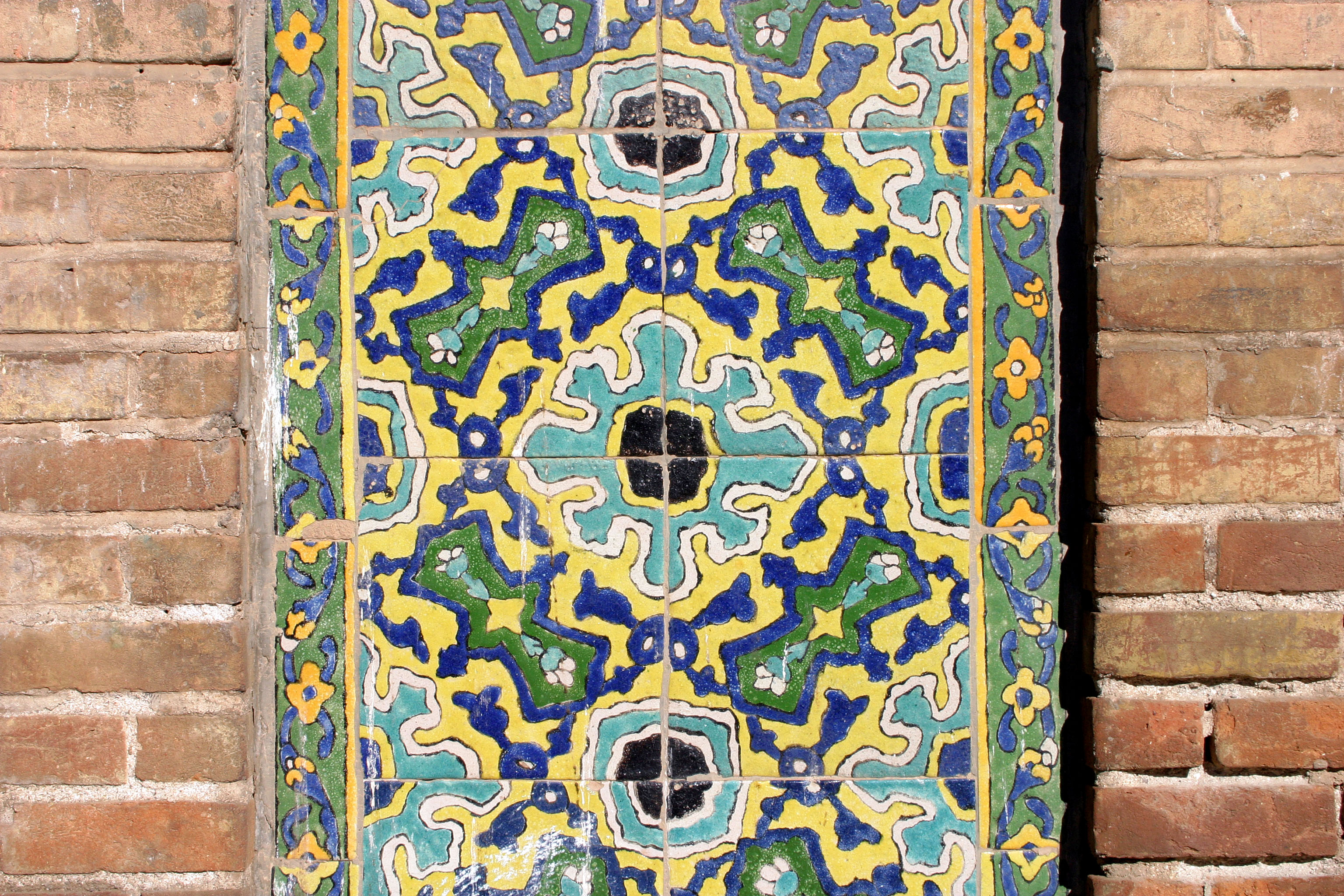Qazvin Jameh Mosque'decoration 