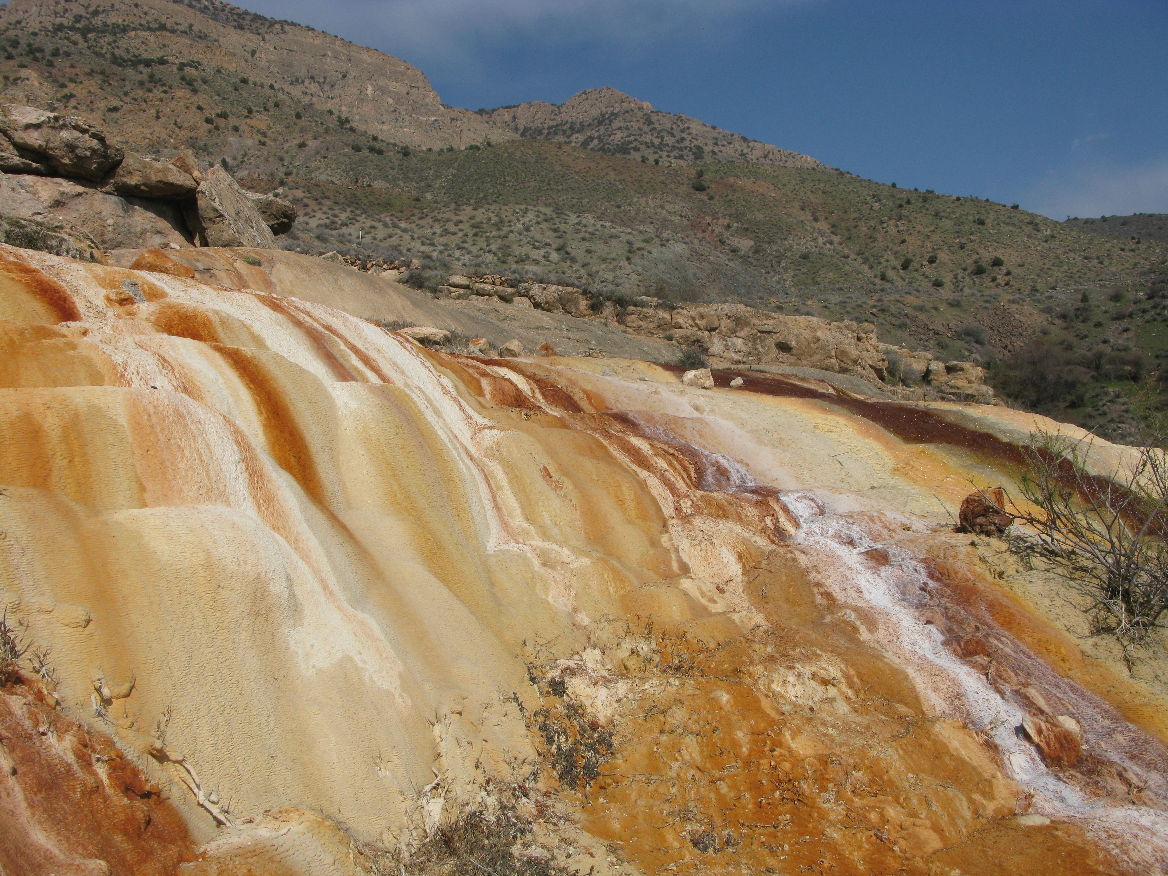 Sangrood mineral water spring 
